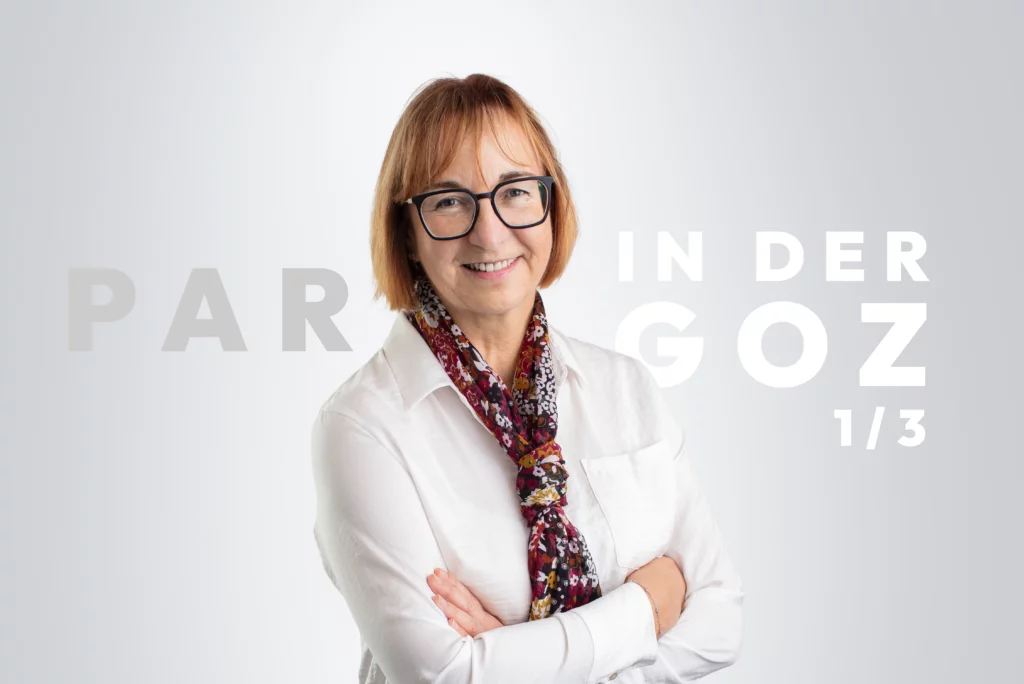 PAR-Behandlungsstrecke in der GOZ Teil 1